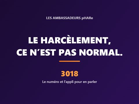 Affiche de sensibilisation