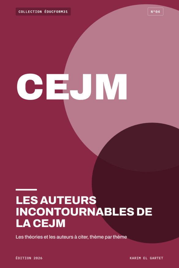 Couverture - Les auteurs incontournables de la CEJM