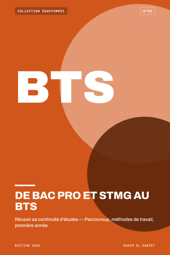 Couverture - De Bac Pro et STMG au BTS