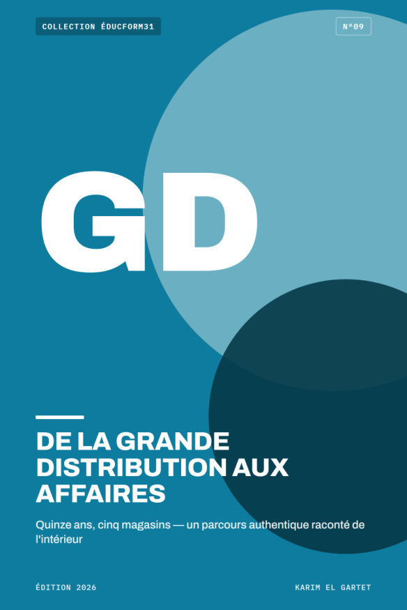 Couverture - De la grande distribution aux affaires
